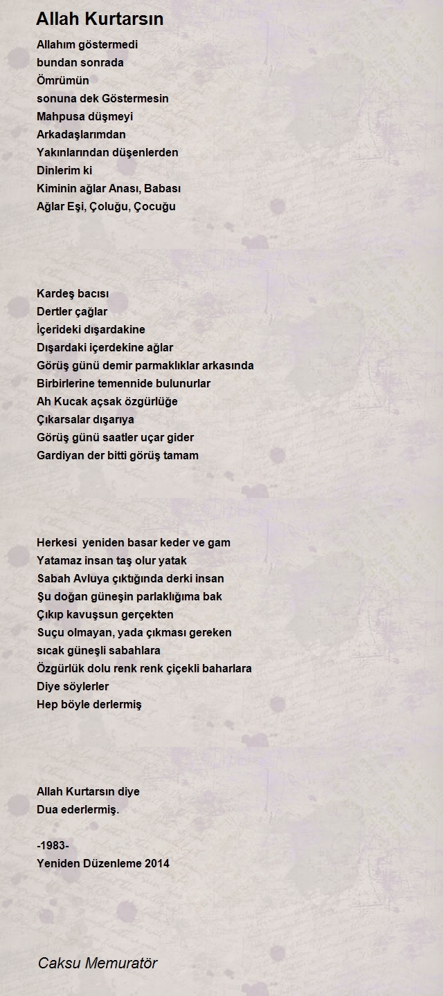 Caksu Memuratör
