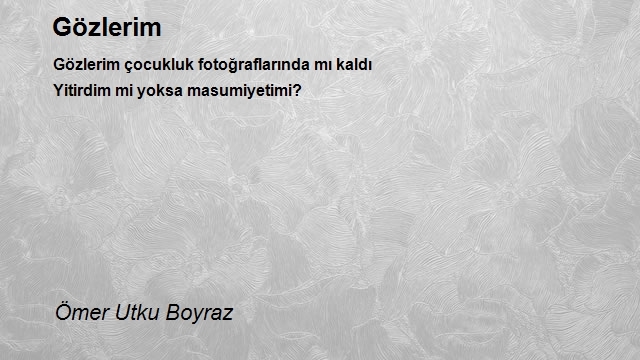 Ömer Utku Boyraz