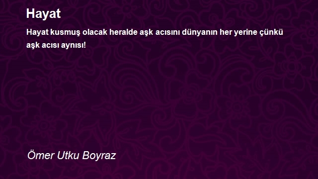 Ömer Utku Boyraz