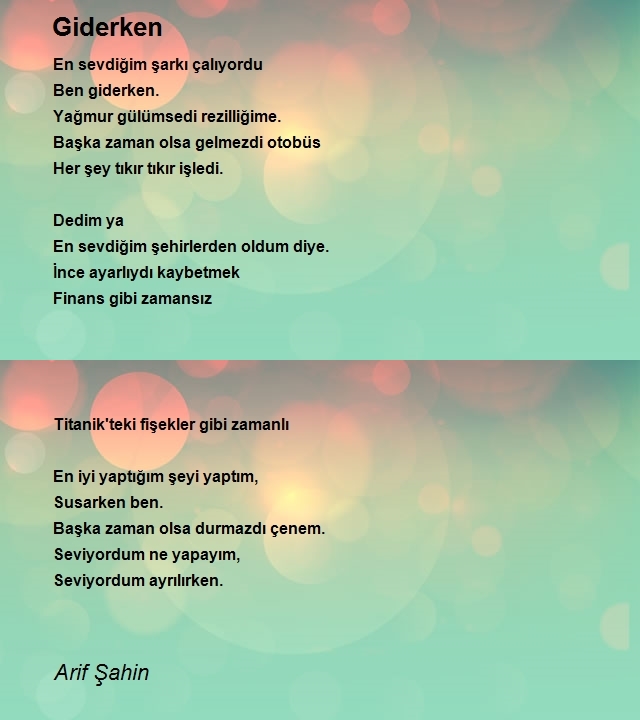 Arif Şahin