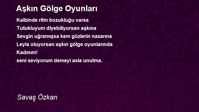 Savaş Özkan