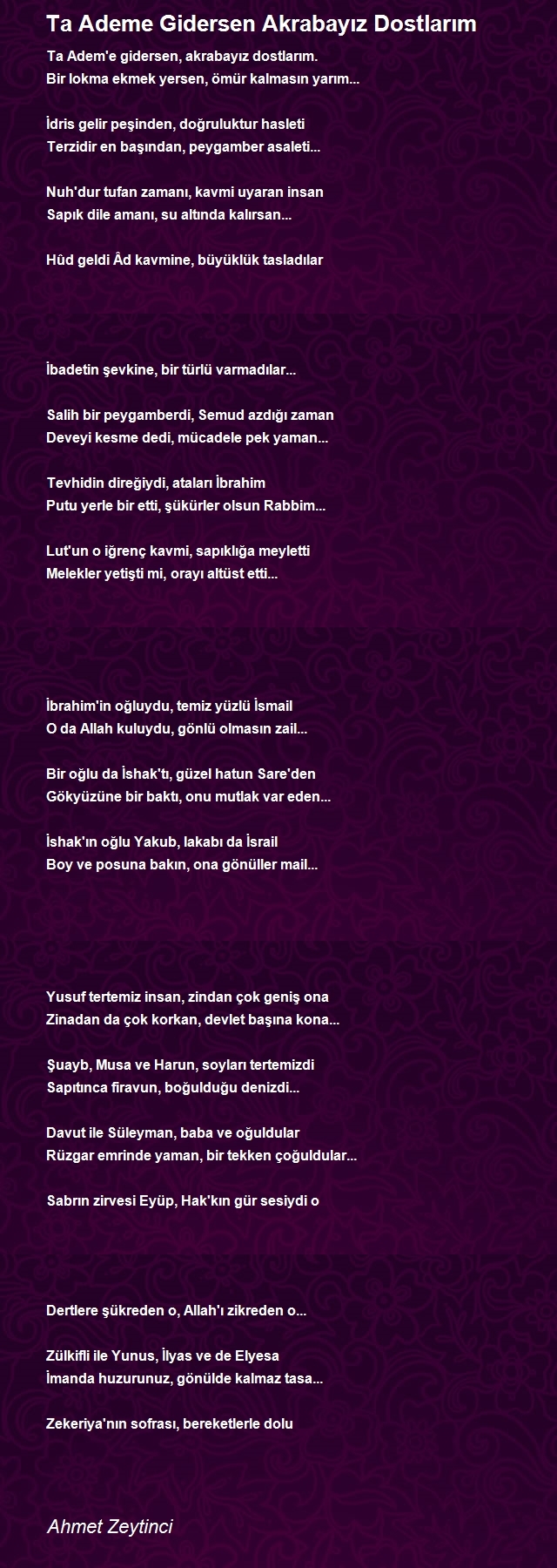 Ahmet Zeytinci