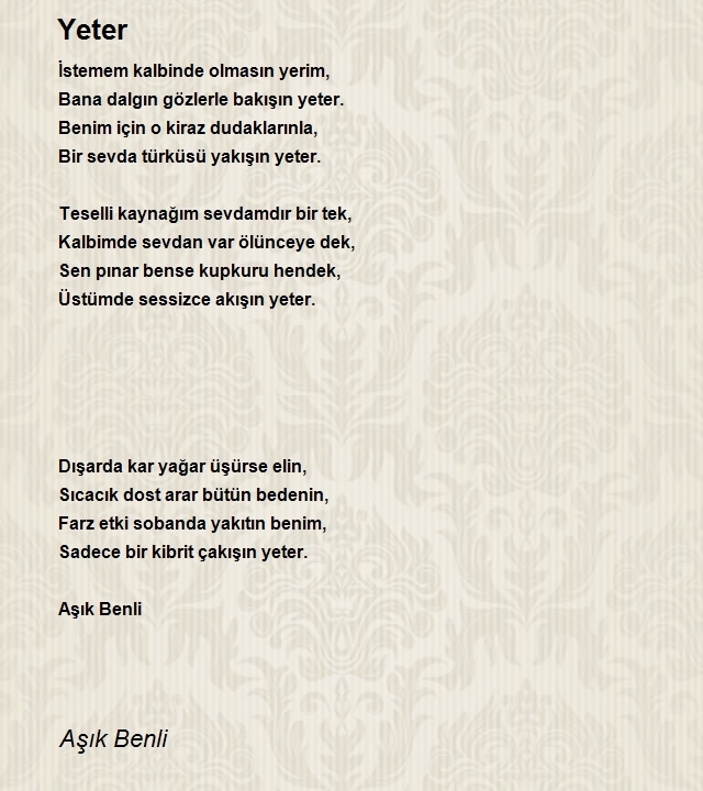 Aşık Benli