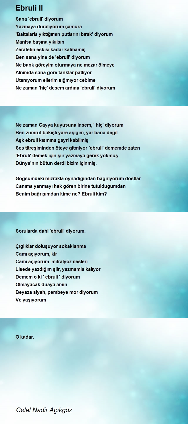 Celal Nadir Açıkgöz