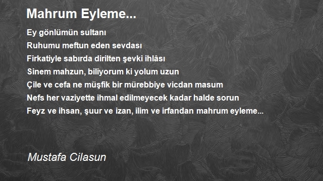 Mustafa Cilasun