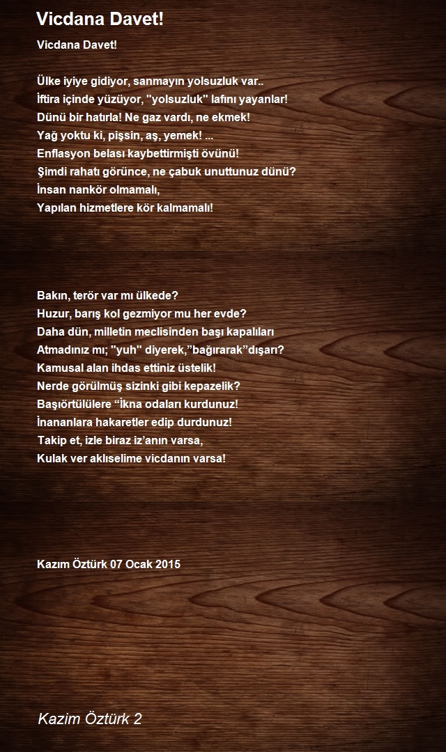 Kazim Öztürk 2