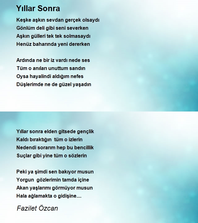 Fazilet Özcan