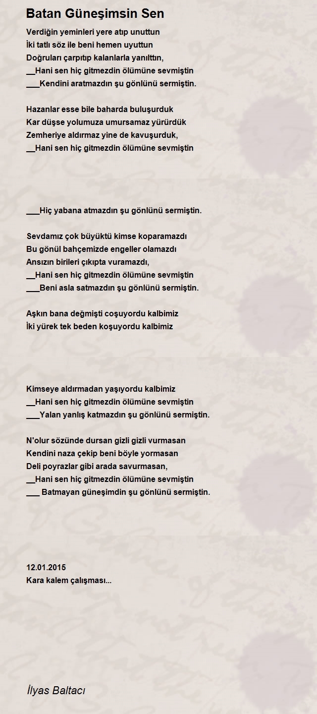 İlyas Baltacı