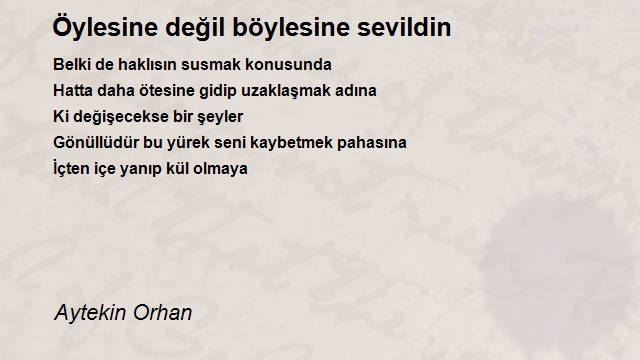 Aytekin Orhan