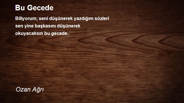 Ozan Ağrı
