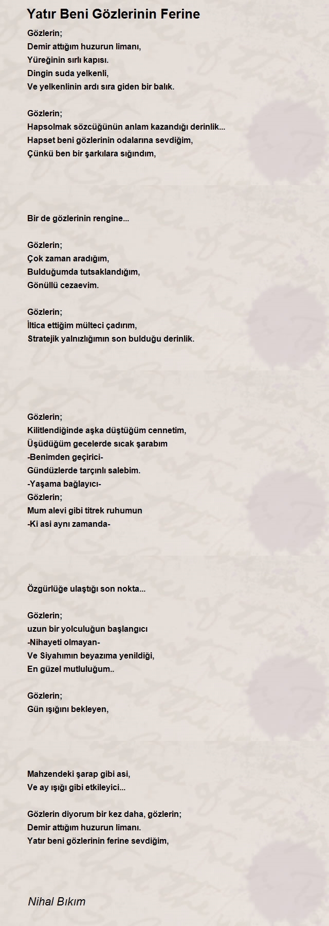Nihal Bıkım