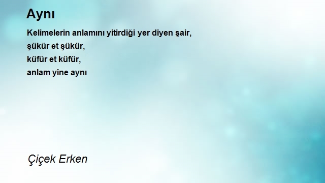 Çiçek Erken