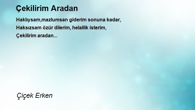 Çiçek Erken