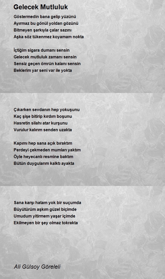 Ali Gülsoy Göreleli