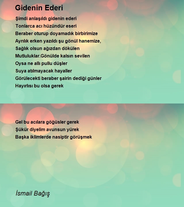 İsmail Bağış