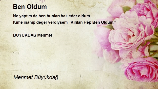 Mehmet Büyükdağ