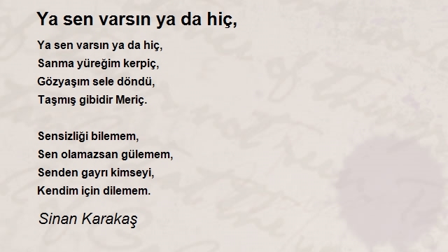Sinan Karakaş