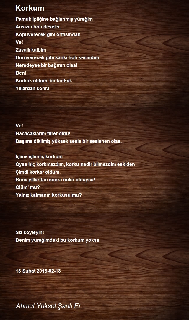 Ahmet Yüksel Şanlı Er
