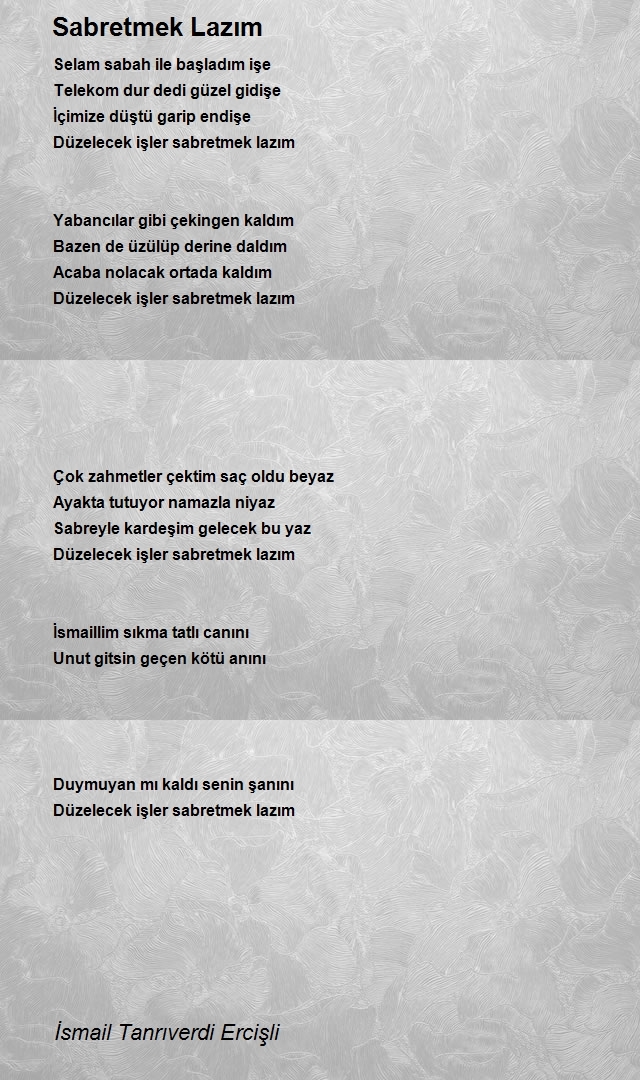 İsmail Tanrıverdi Ercişli