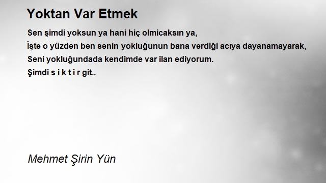 Mehmet Şirin Yün