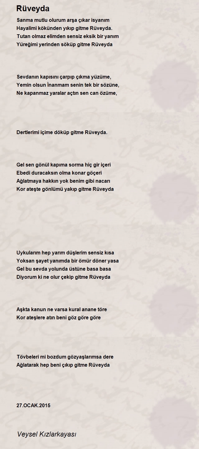 Veysel Kızlarkayası