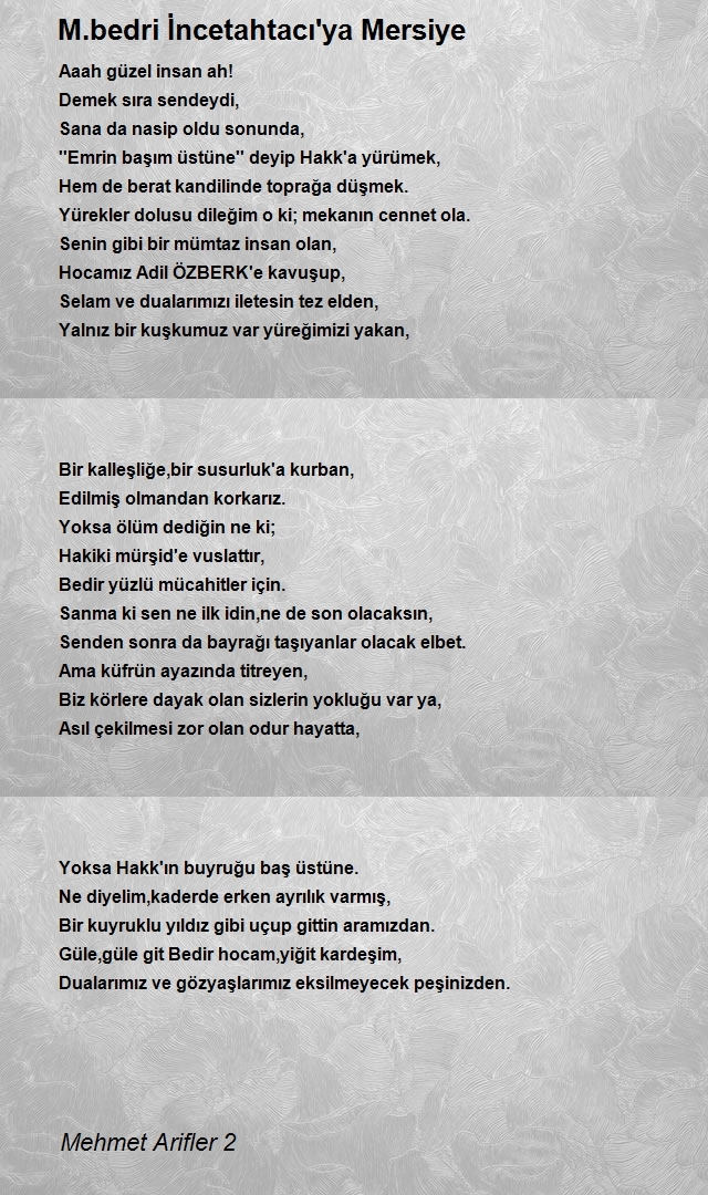 Mehmet Arifler 2
