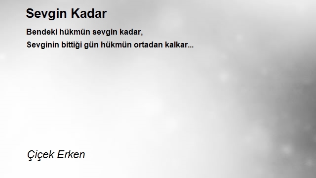 Çiçek Erken