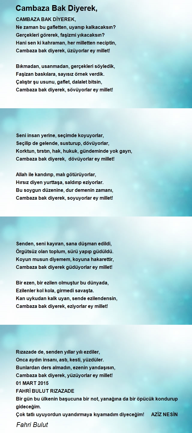 Fahri Bulut