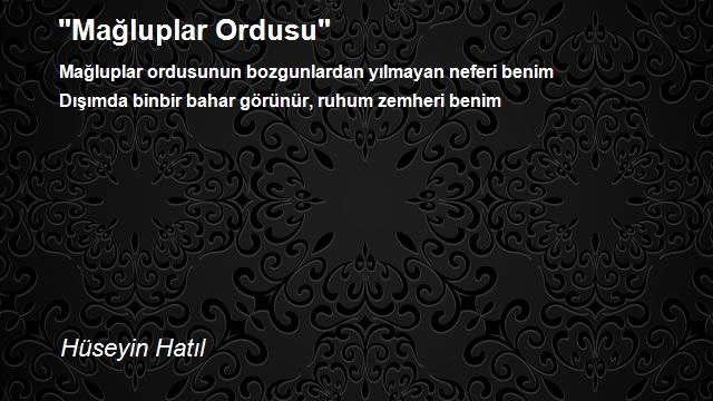 Hüseyin Hatıl