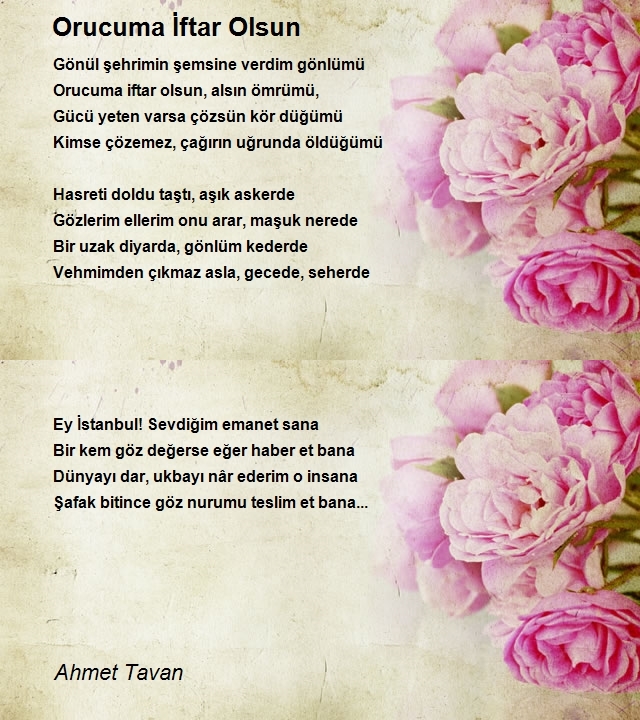 Ahmet Tavan