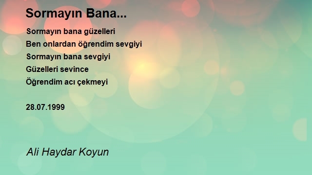 Ali Haydar Koyun