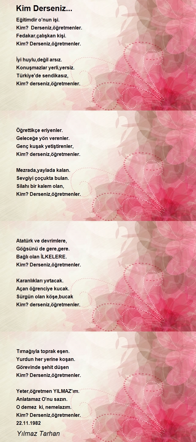 Yılmaz Tarhan