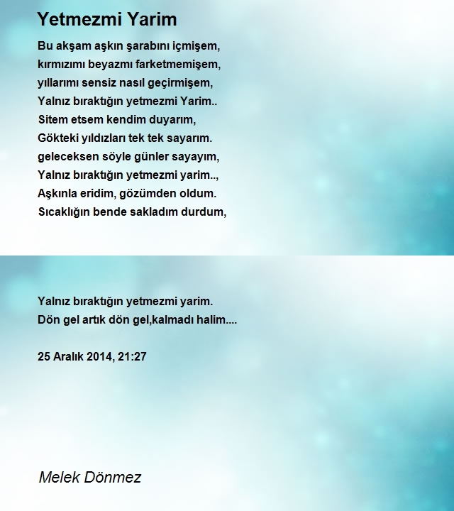 Melek Dönmez