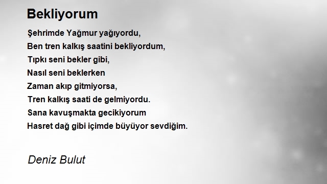 Deniz Bulut