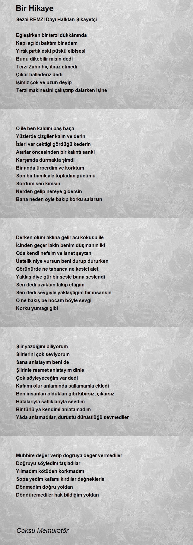 Caksu Memuratör