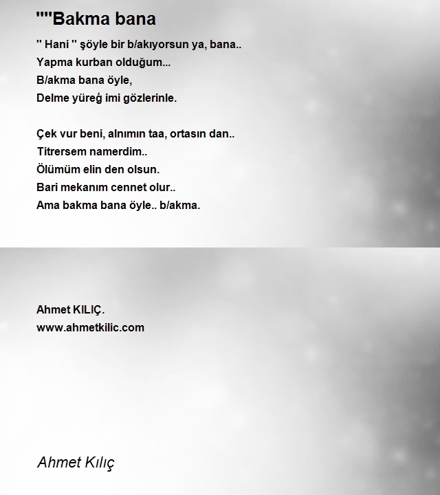 Ahmet Kılıç