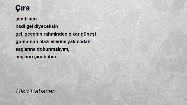 Ülkü Babacan