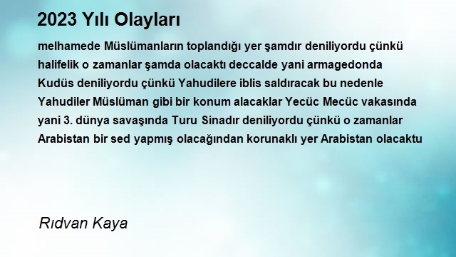 Rıdvan Kaya