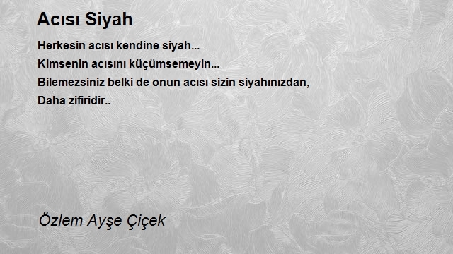 Özlem Ayşe Çiçek