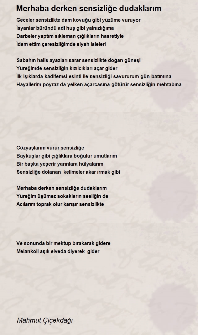 Mahmut Çiçekdağı