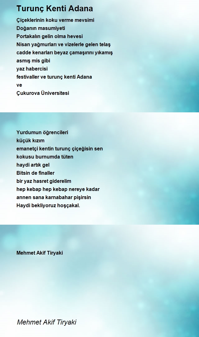 Mehmet Akif Tiryaki