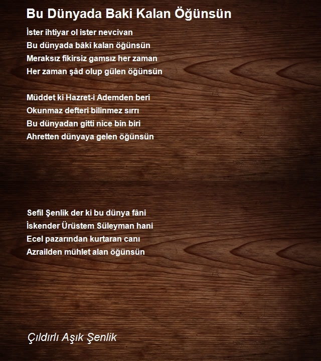 Çıldırlı Aşık Şenlik