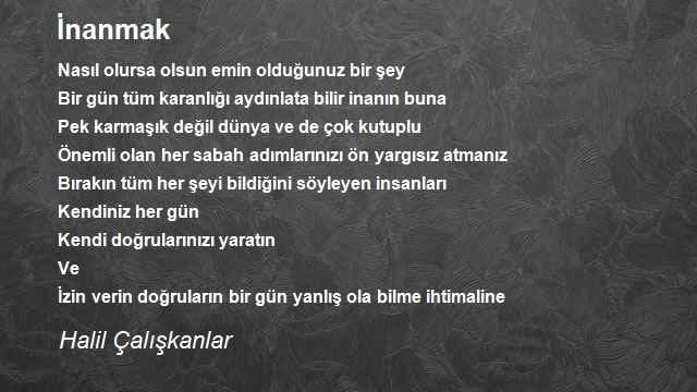 Halil Çalışkanlar