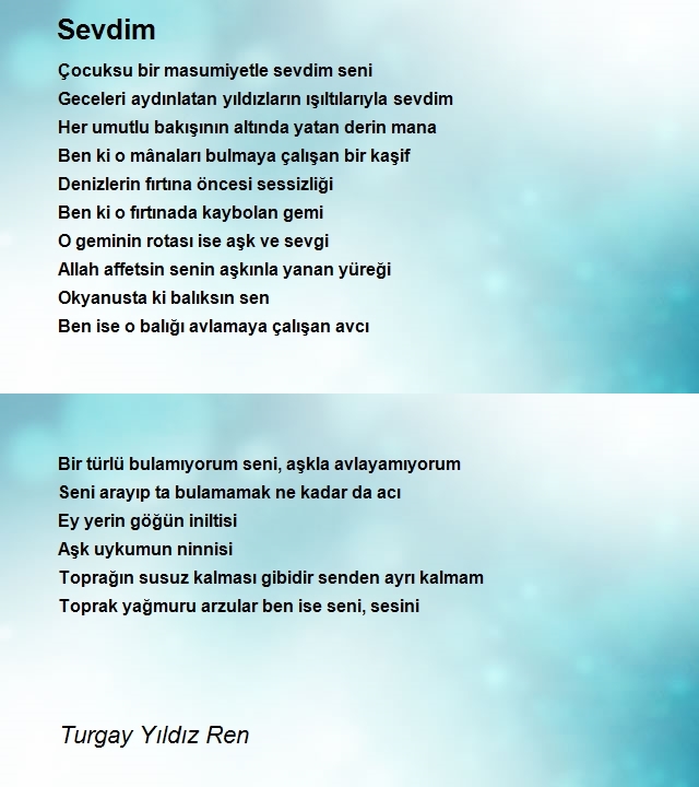 Turgay Yıldız Ren