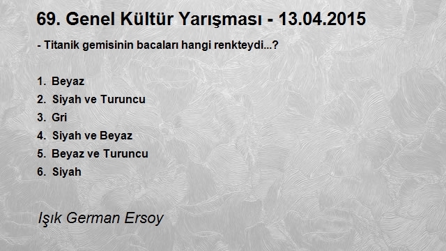 Işık German Ersoy