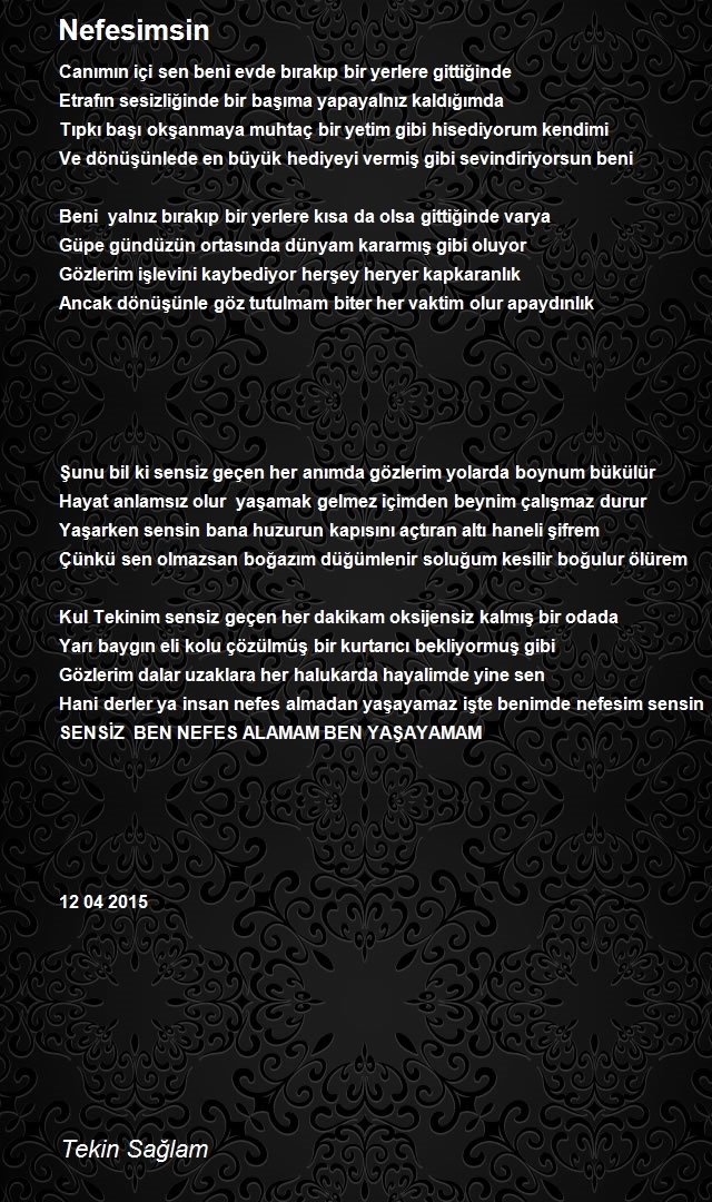 Tekin Sağlam