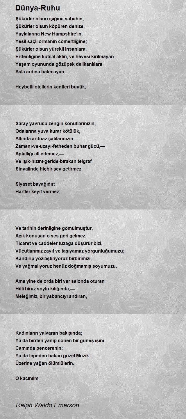 Ralph Waldo Emerson