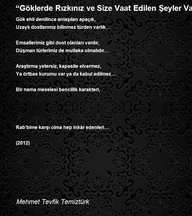 Mehmet Tevfik Temiztürk