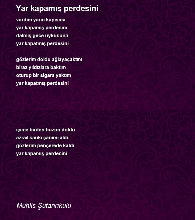 Muhlis Şutanrıkulu