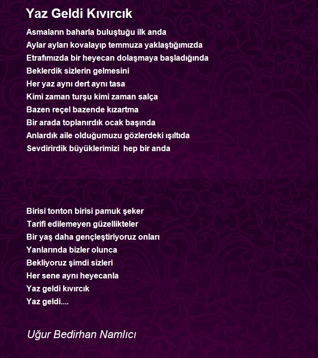 Uğur Bedirhan Namlıcı